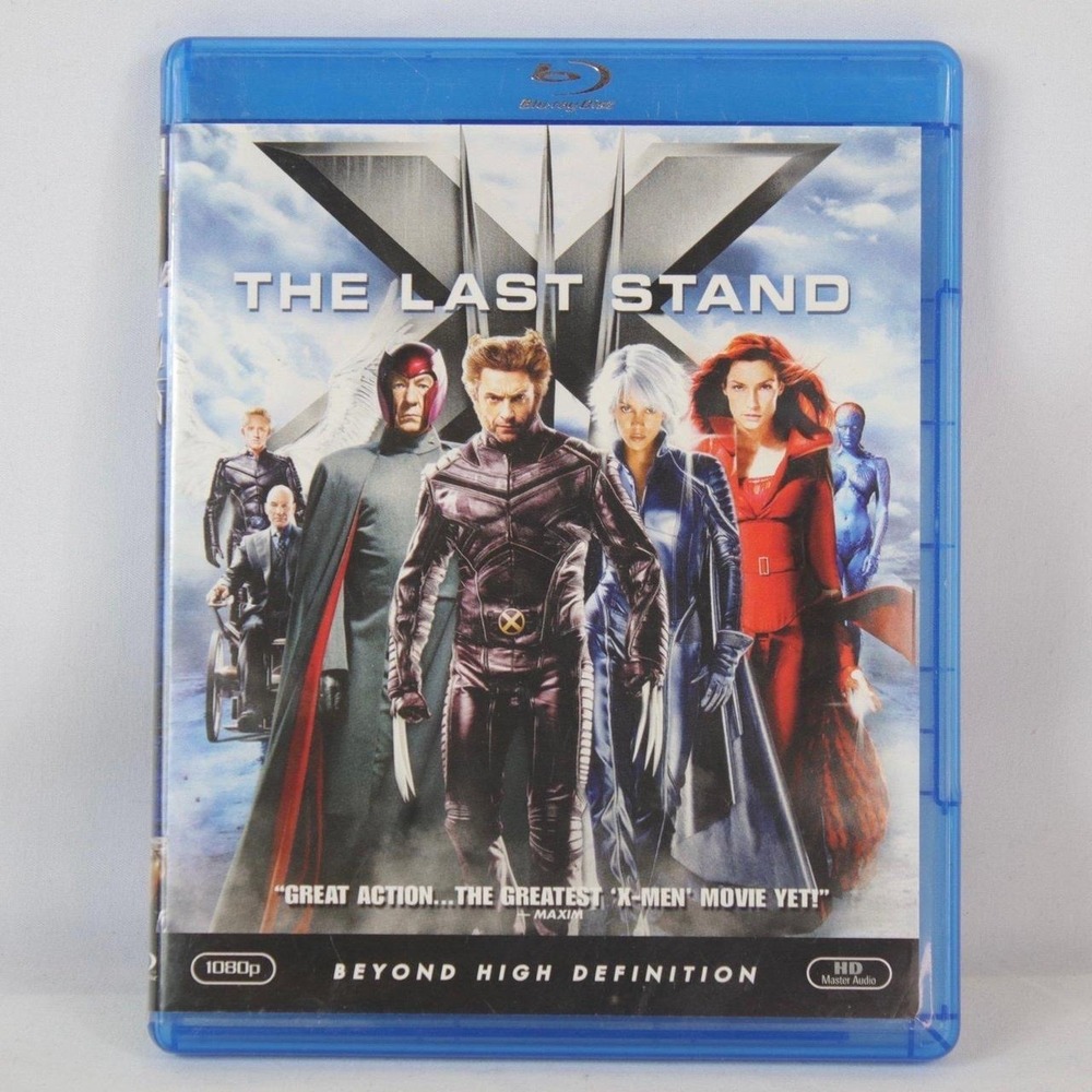 X-Men: The Last Stand Blu-Ray DVD Movie